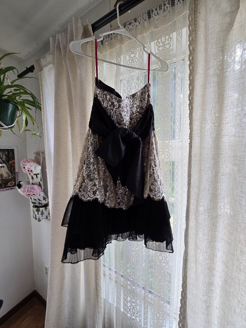 Betsey Johnson Vintage Tea Party/Cocktail Dress - Size 10 - Picture 2 of 7